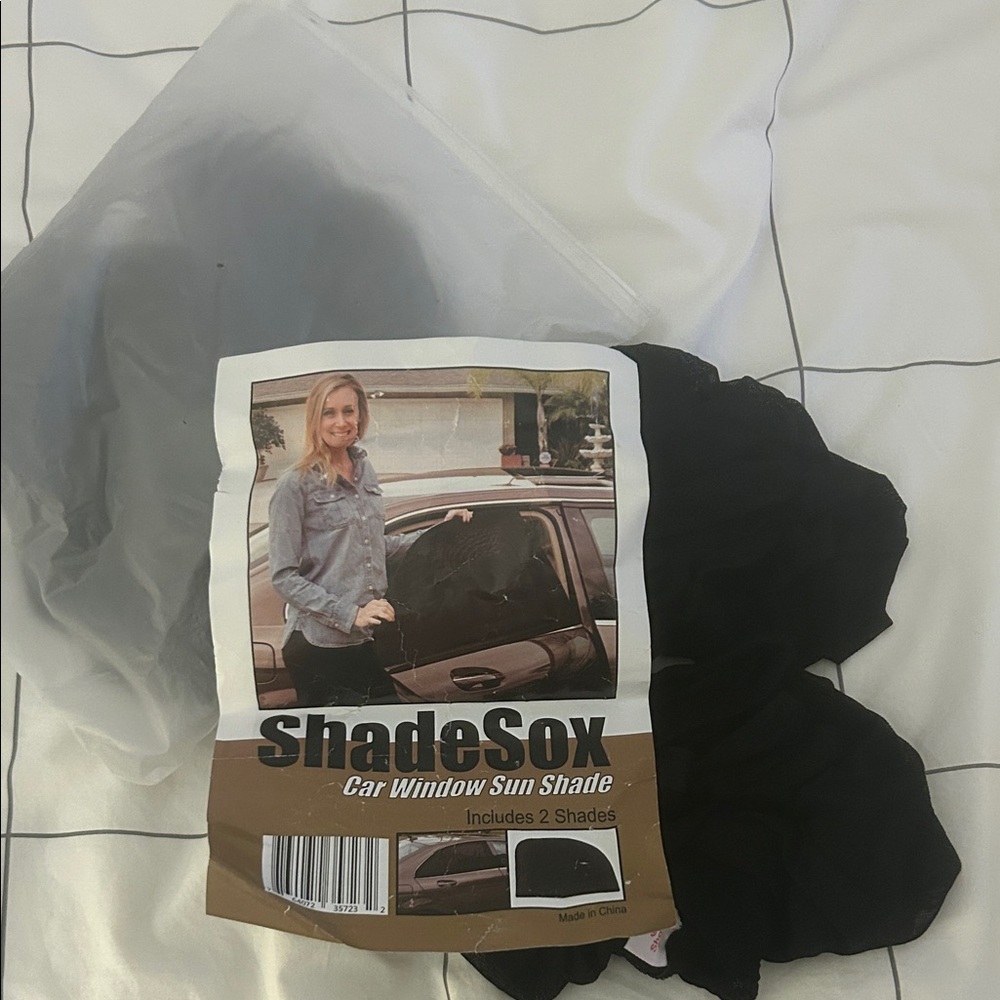 Black Car Window Sun Shade